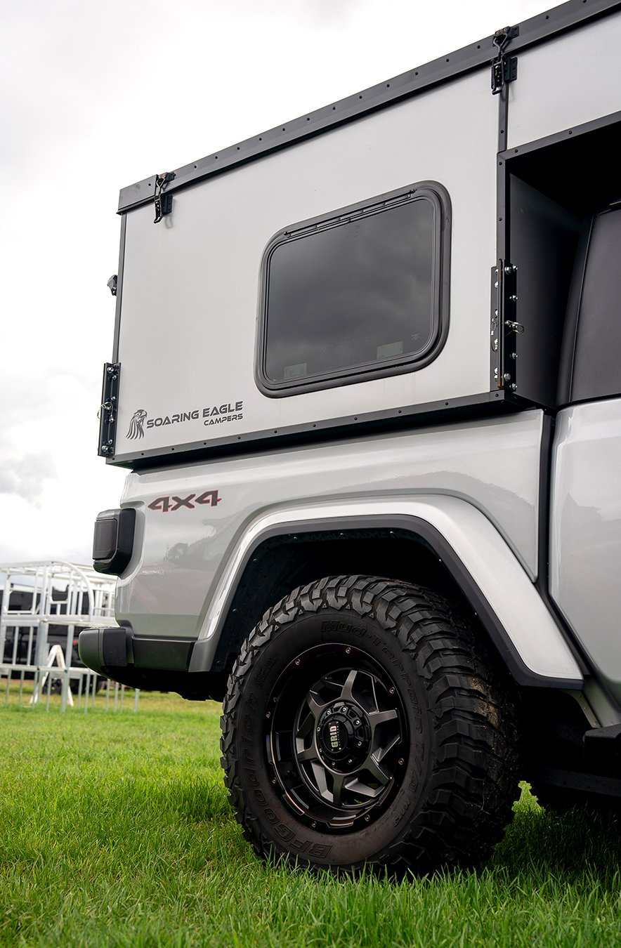 OV-X 5.0 truck topper camper